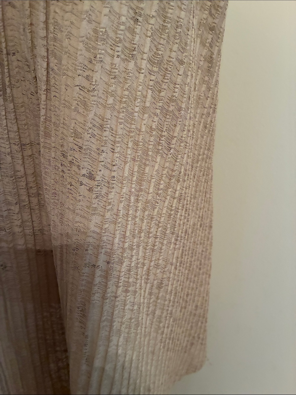 Mystree Taupe & Brown Sheer Tie-Front Tank Top - Picture 5 of 13